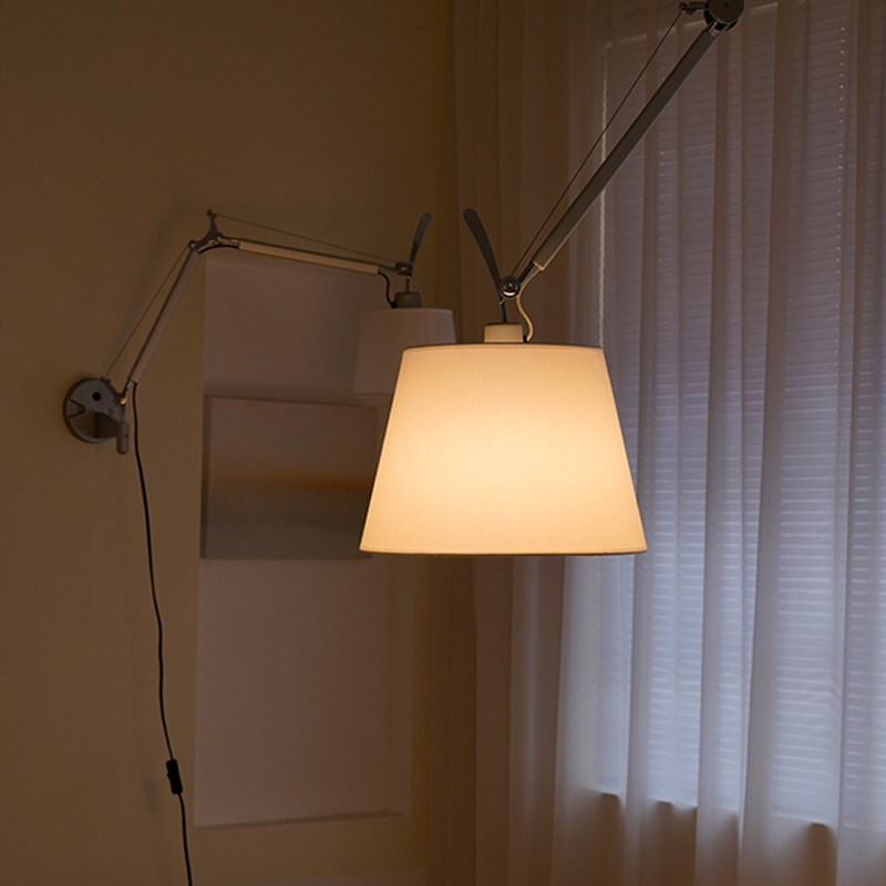 北欧olom摇臂餐吊灯客v厅吧台卧室书房工作室伸缩可移位调节灯