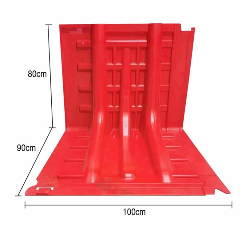 防汛应急L型AS塑料挡水板家x用防水防洪地下车库防汛板家用加厚型