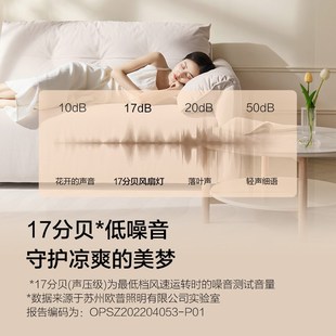 隐形扇风扇灯n客厅餐厅卧室简约吊灯北扇灯具FS