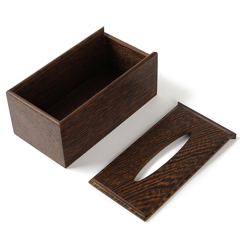 鸡翅木原木无漆家用复古红木纸巾盒家H用桌面木质轻奢抽纸盒木纸