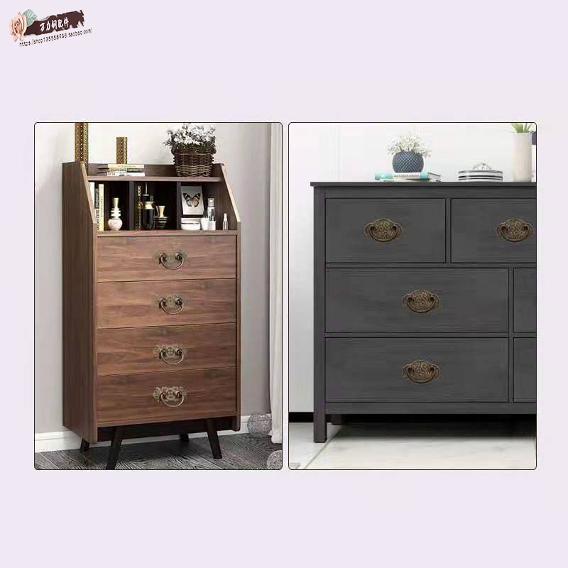 古典家俱中式拉手纯铜仿古拉手红木家俱衣整体P橱柜书柜箱子抽屉