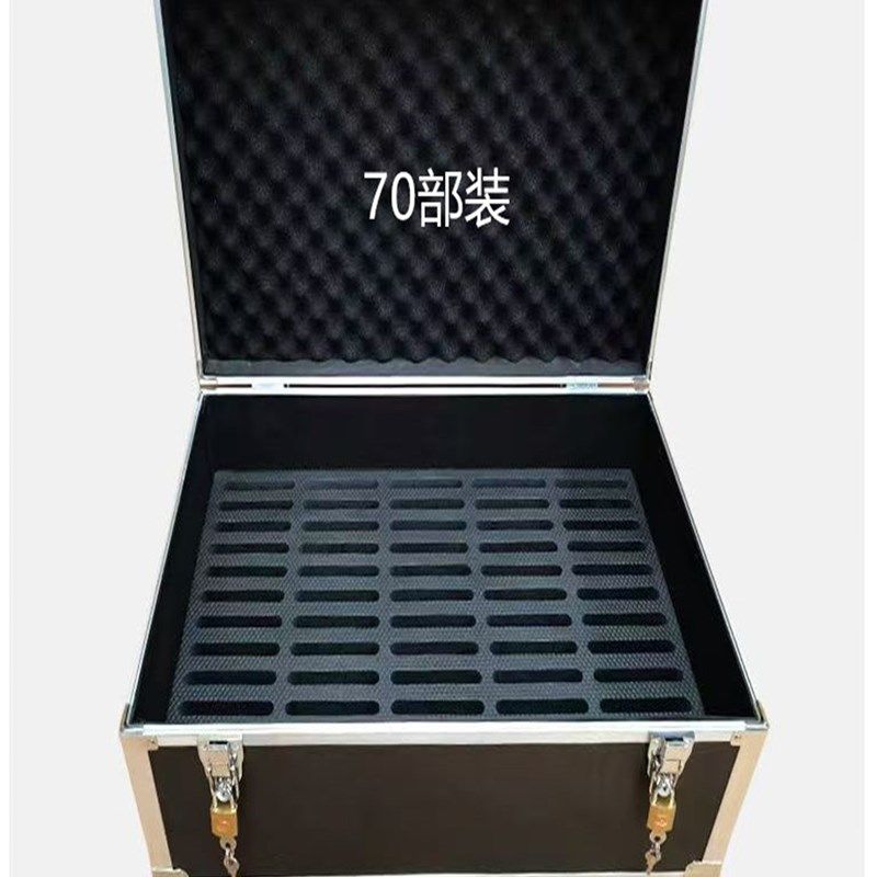 手机箱保管箱带锁学生6r0个收纳箱班级存放箱密码锁自律箱手提箱