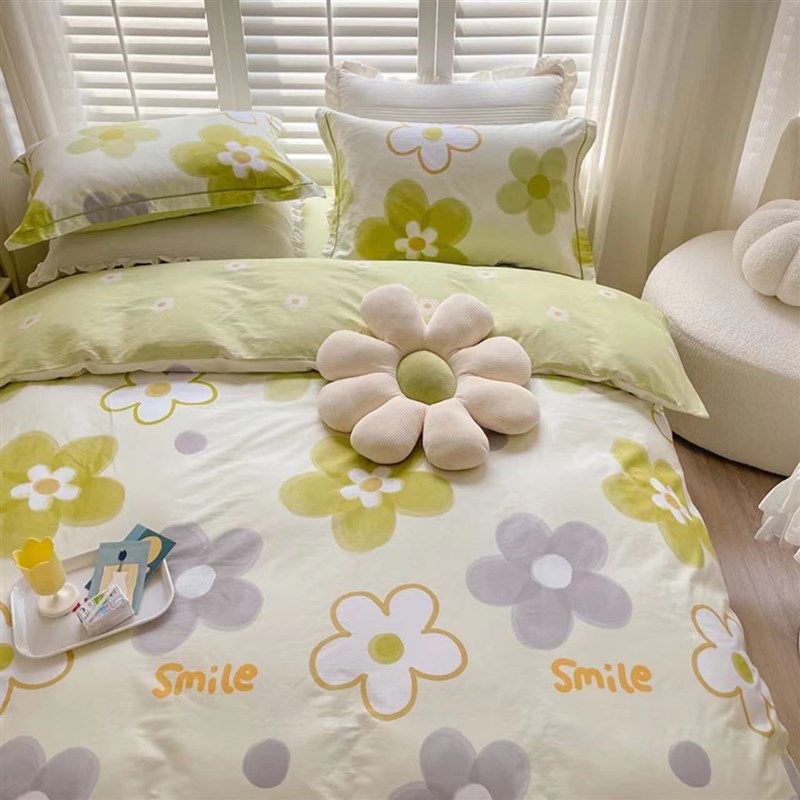 【轻漫】床单双人斜纹加厚全棉被单标准24Z5*240