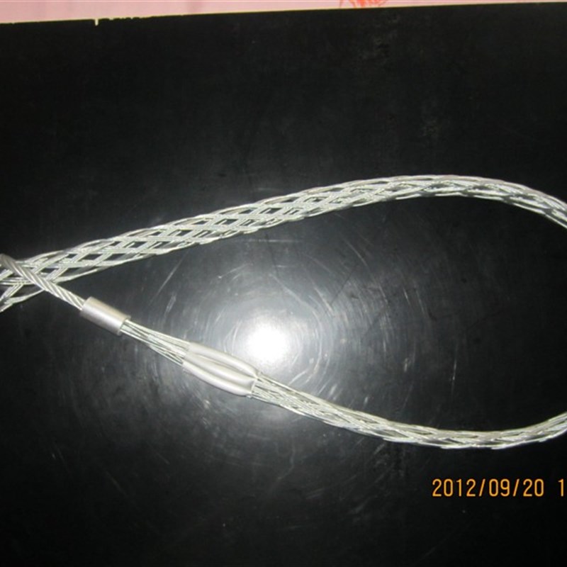 电缆拉线网套 蛇皮套 猪笼套 电缆网套 线缆牵引钢丝U绳  导线网