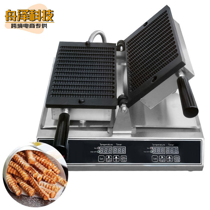 螺纹华夫饼机 餐饮商用不锈钢电热香酥食品机跨境热销欧规华夫炉,清洗/食品/商业设备,华夫炉/华夫机,淘宝优惠券,粉丝福利购,淘宝优惠卷