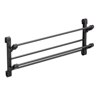 架子壁挂U式 折叠门后鞋 家用门口多 架桌下小型不锈钢免安装 宿舍鞋