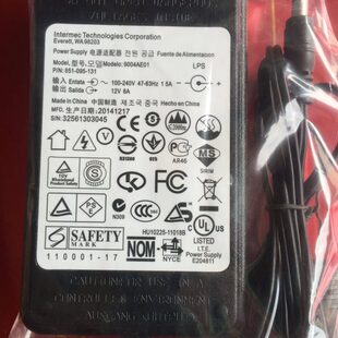 12V6A电源适配器9004AE01变压器线220V转12V72W功放刻录机