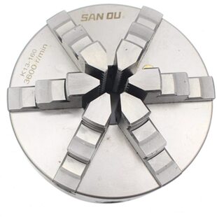 100 日月潭六爪自定心卡盘K13 125 160 250 三鸥牌 200 园牌