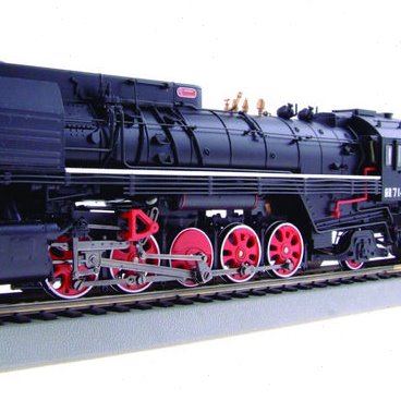 【百万城中国】HO CT00304 前进型蒸汽机车 #7141集通白段