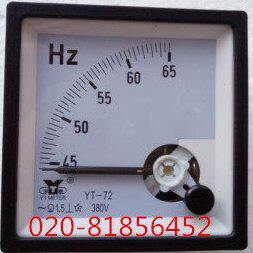 交流频率表 YT72-HZ 45-65HZ 380V 220V 100V YT-72 SQ-72 CZ-72