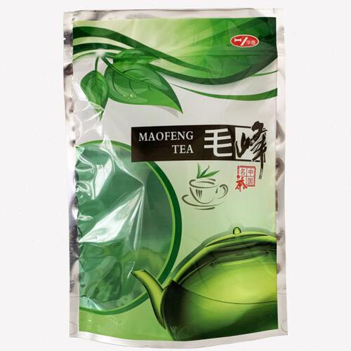黄山茗茶毛峰茶叶包装250g塑料礼品袋半斤一斤礼品袋自封袋站立袋