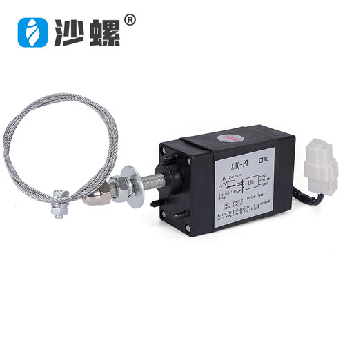 柴油发电机熄火器12V电子停机控制器油门开关24v挖掘机车用船用