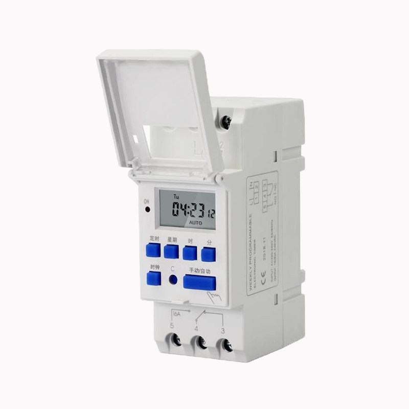 AHC15 DHC15 家用定时器 时控开关 导轨安装 16A 220V计时器KG316