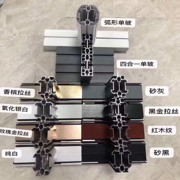 广州办公室高玻璃隔断墙铝合金型材钢化玻璃屏风隔墙隔音墙玻璃门