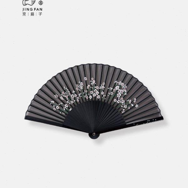 京扇子念语扇子礼盒手工全竹高档北京礼物龙年女式中国风折扇定制