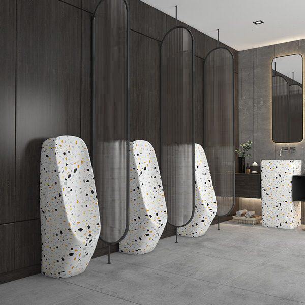 自动感应小便斗挂墙式儿童小便器卫生间陶瓷落地立式小便池尿斗器