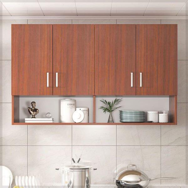 纯实木吊柜吊柜墙柜壁柜环保马六甲阳台柜客厅厨房卧室卫生间墙上