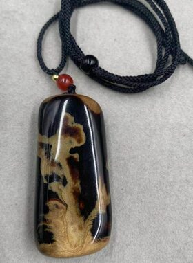 湟海海柳手把件纯手工手玩挂件文玩随身把玩赤柳血柳吊坠挂脖