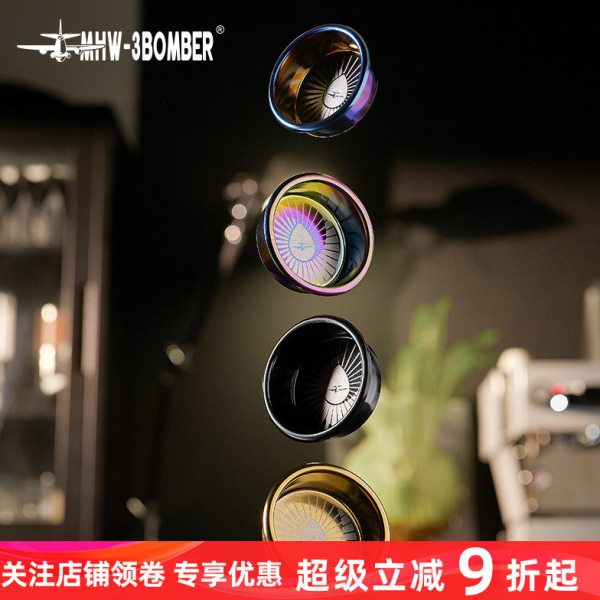 MHW-3BOMBER轰炸机粉碗58mm炬甜粉碗咖啡手柄意式萃取咖啡机配件