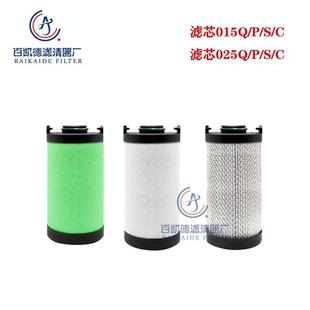 015P 025S 015S 025P 025C 025Q 激光切割冷干机管道精密滤芯015Q