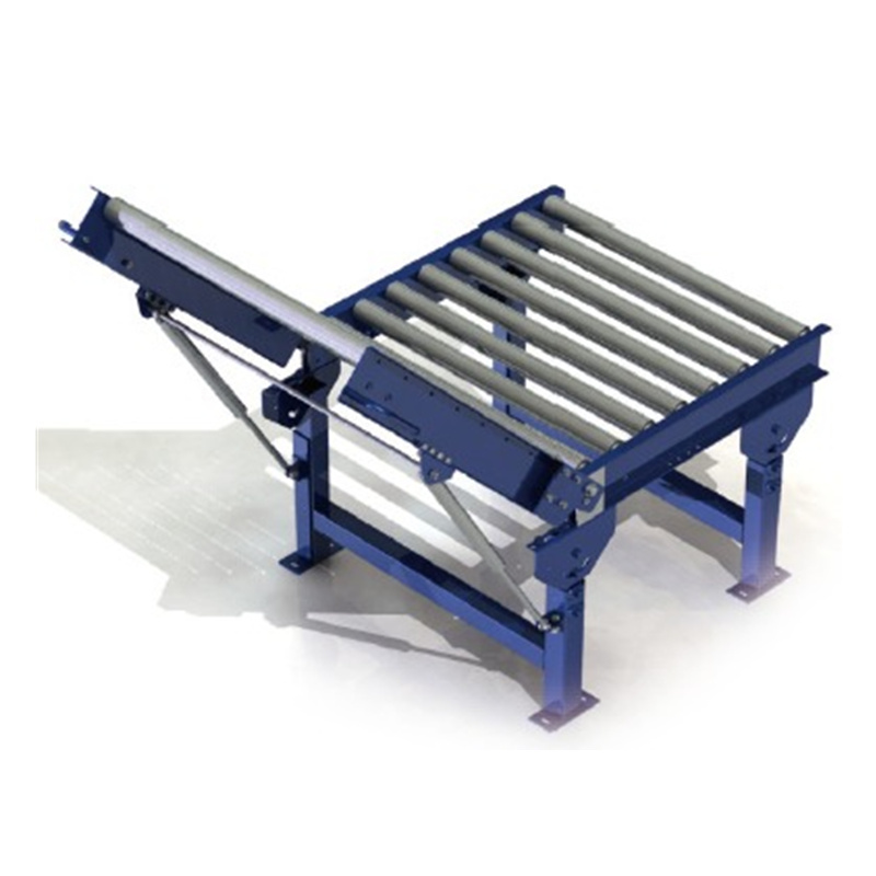 无动力翻板机 过道可折叠 输送线  翻板滚筒机
