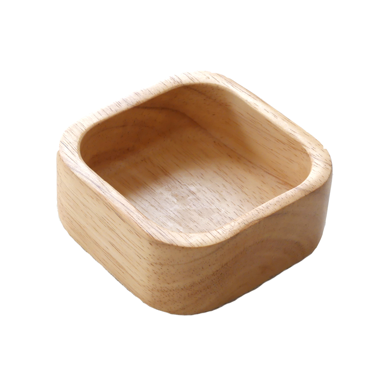 木碗可叠加碟酒店餐饮木碟收纳菜碟儿童宝宝成人家用木碗餐具套装