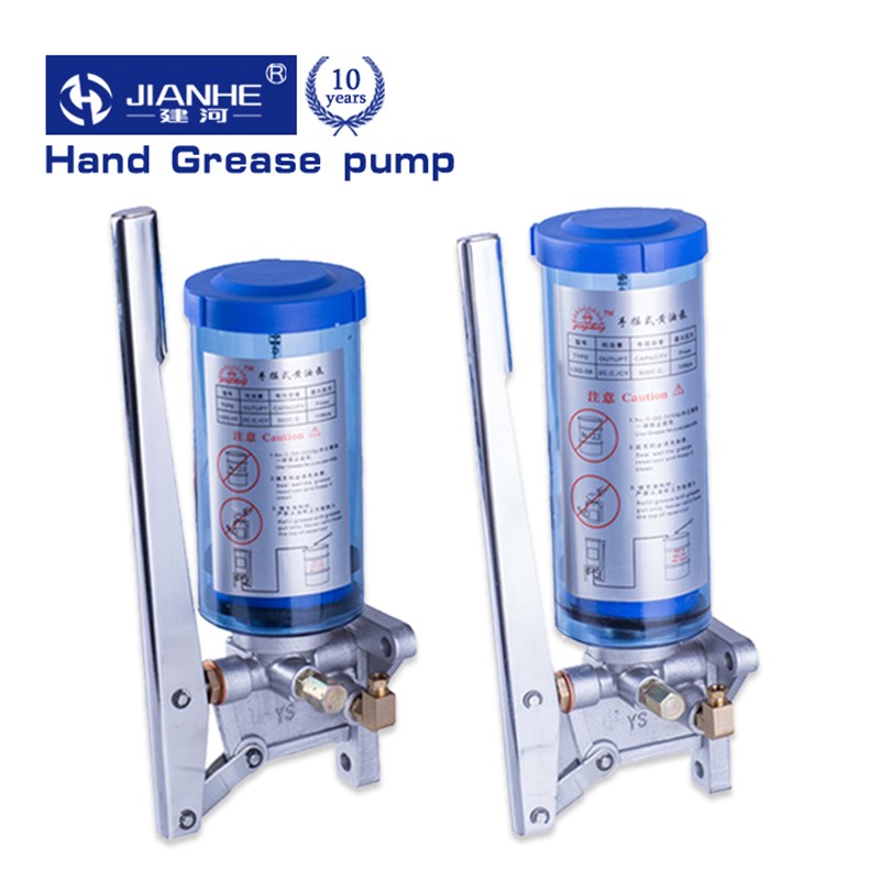 手动油脂润滑泵手动黄油泵手摇式黄油泵润滑油泵手动500cc 800cc