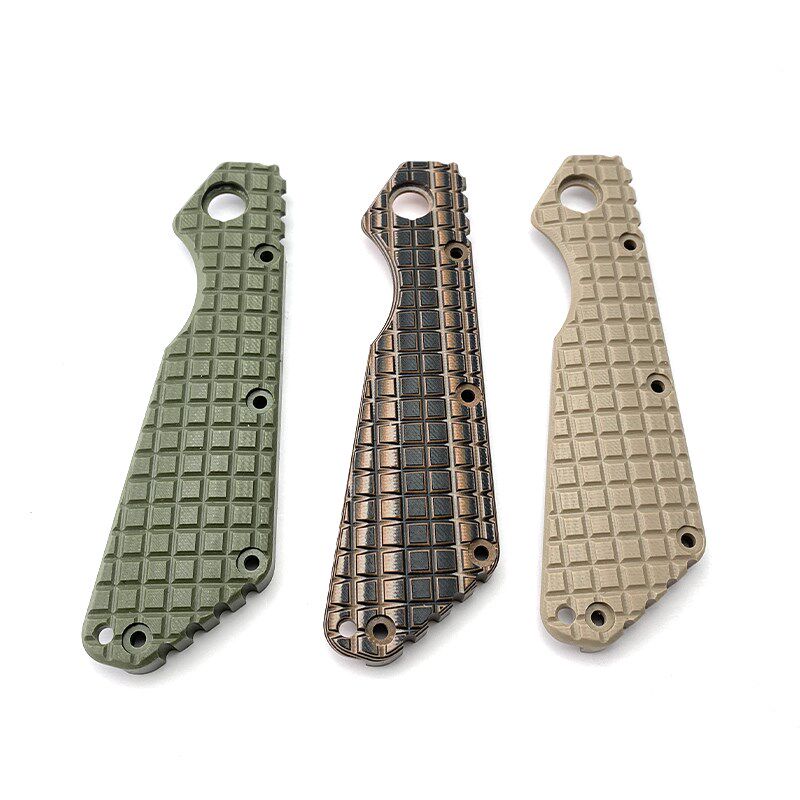 挺进者 Strider SMF刀柄贴片G10材料 ST折刀贴片手柄定做