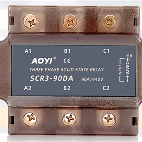 AOYI奥仪SSR3/SCR3-60DA90DA75DA/120DA三相增强型普通固态继电器