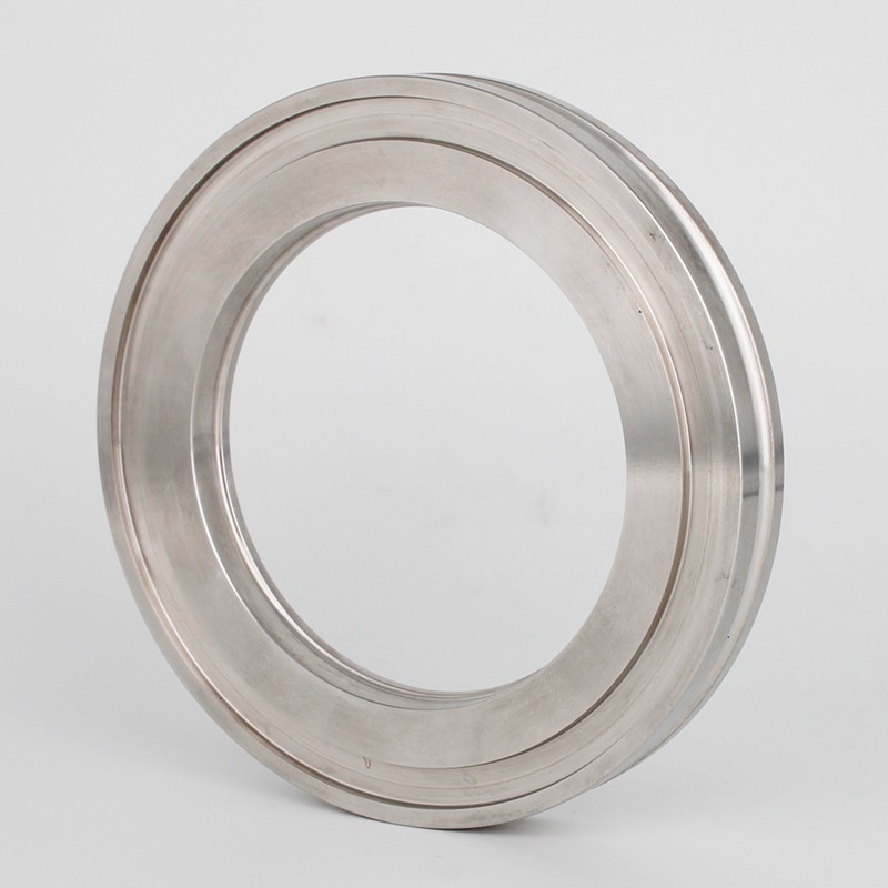 304不锈钢真空快装法兰内焊接快开卡盘接头ISO63 ISO80 ISO100