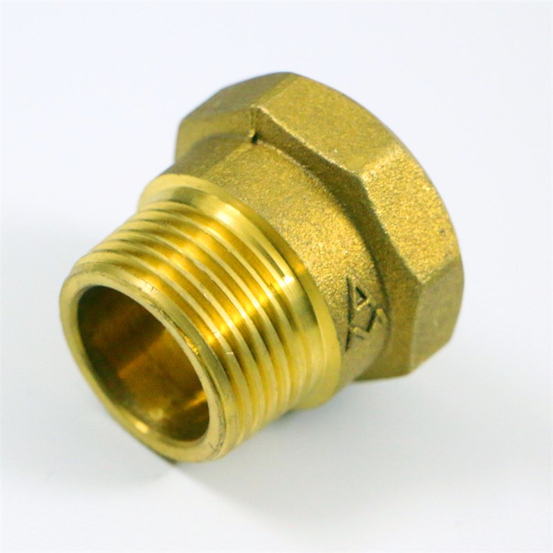 正品埃美柯682黄铜内外丝接头内外螺纹接头DN50(2寸)专卖店