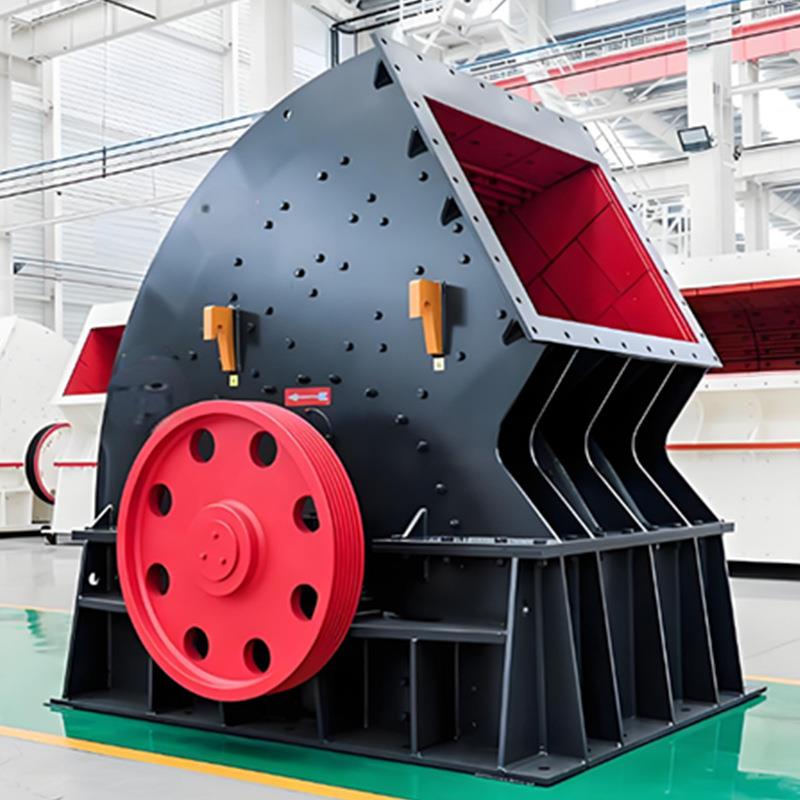 重锤式破碎机鹅卵石煤矸石破碎研磨设备建筑垃圾粉碎机