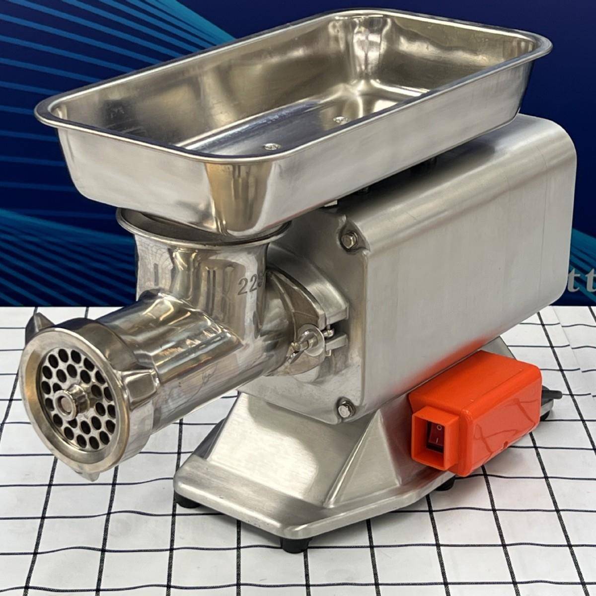 绞肉机商用大功率肉铺超市用多功能绞陷机不锈钢灌肠绞肉一体香肠