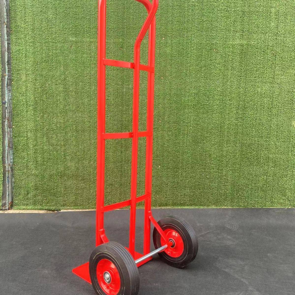 手推拉货仓库物流搬运工具车两轮货仓车静音拉货手推车重型手推车