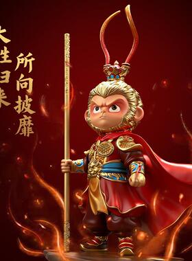 朱炳仁铜齐天大圣孙悟空摆件纯黄铜大圣归来客厅办公室工艺礼品