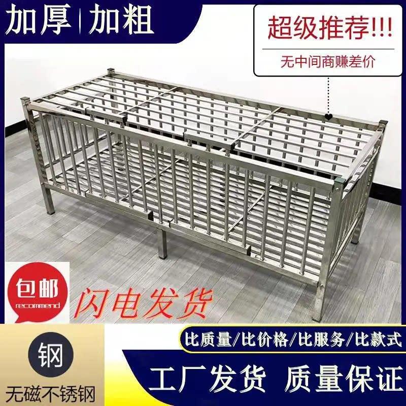 不锈钢鸡笼大号家用鸭笼猫兔狗笼子特大号大型蛋鸡养殖笼双层鸡笼