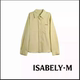 玉米专享 26新品 ISABELY•M 女长袖 衬衣 字母刺绣衬衫