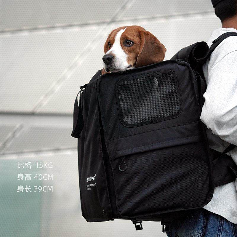 PETSNIFFS嗅探 宠物外出包可携式狗揹包双肩小狗猫出门小型犬拉杆