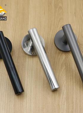 锌合金门锁SG-L-S-F0904把手门锁万科室内门门锁房门锁太空铝门锁