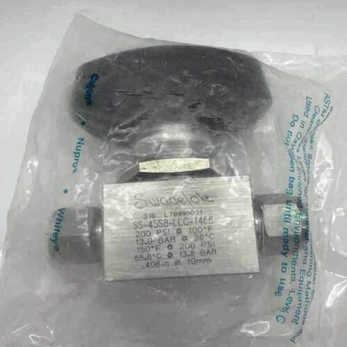 SS-45S8-LLC-1466,1/2 英寸 OD 球阀带锁定手柄,O2 清洁