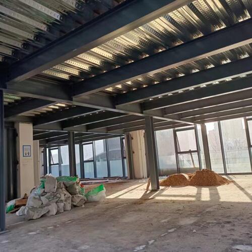 苏州室内外钢结构隔层阁楼槽钢工字钢搭建阁楼钢结构楼梯现浇厂房
