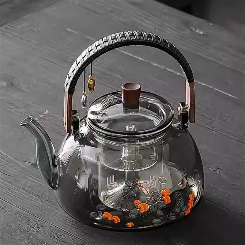 遥控款煮茶器电陶j炉煮茶壶非触摸家用懒人自动泡茶壶电茶炉红外