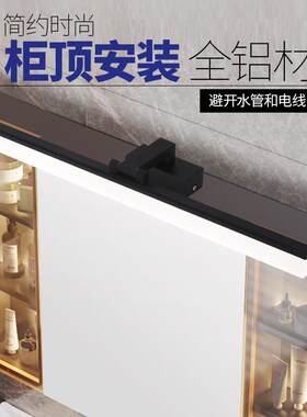 A9L柜顶镜前灯卫生间镜柜浴室柜免打孔不锈铝材化妆led镜灯