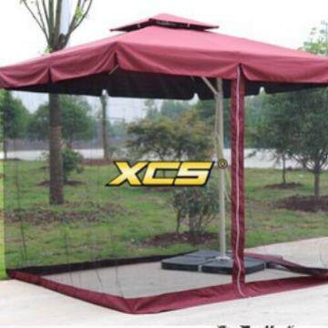 xcs户外遮阳伞网纱防蚊庭院伞太阳伞蚊帐伞折叠遮阳棚大摆摊伞