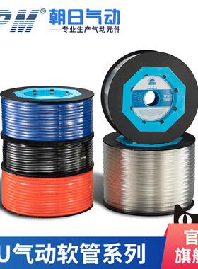 PU8*5高压气管空压机气动软管外径8MM气泵4/6/8/10/12/14/16气管
