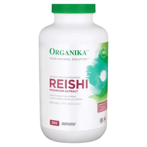 2瓶减10元！加拿大直邮 ORGANIKA灵芝精华胶囊养生之精品360粒