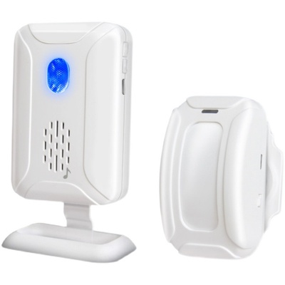 分体式欢迎光临感应器店铺进门迎宾语音红外线防盗报警器商用门铃