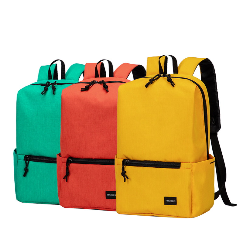 小背包女双肩包运动轻便女包迷你学生书包男小容量休闲户外旅行包