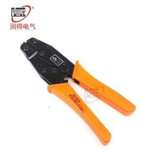 端子压线钳 裸端子压线钳压接钳 欧式 华胜工具 0325