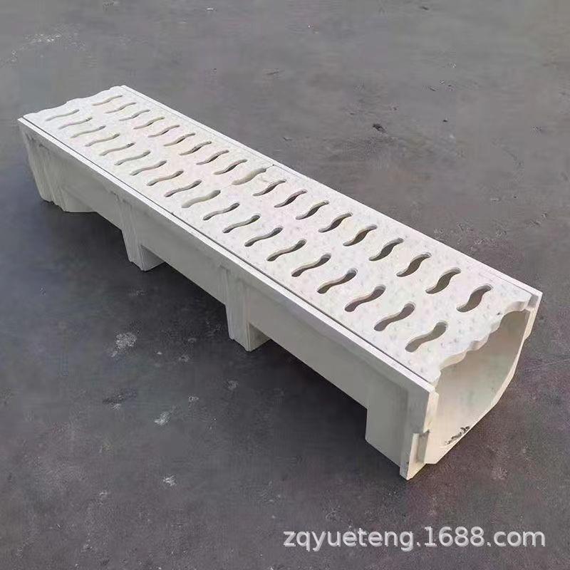 不锈钢线性排水沟缝隙式成品排水槽广场厨房下水道排水沟U型槽